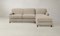 The Carmine Sectional - Merino Wheat