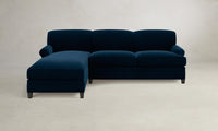 The Carmine Sectional - Mohair Admiral