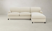 The Carmine Sectional - Performance Linen Weave Prairie