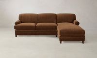 The Carmine Sectional - Performance Velvet Cider