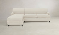 The Carmine Sectional - Performance Woven Chenille Desert