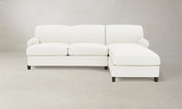 The Carmine Sectional - Performance Woven Chenille Lace