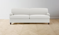 The Carmine Sofa - Belgian Linen Egret