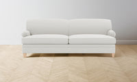 The Carmine Sofa - Belgian Linen Egret