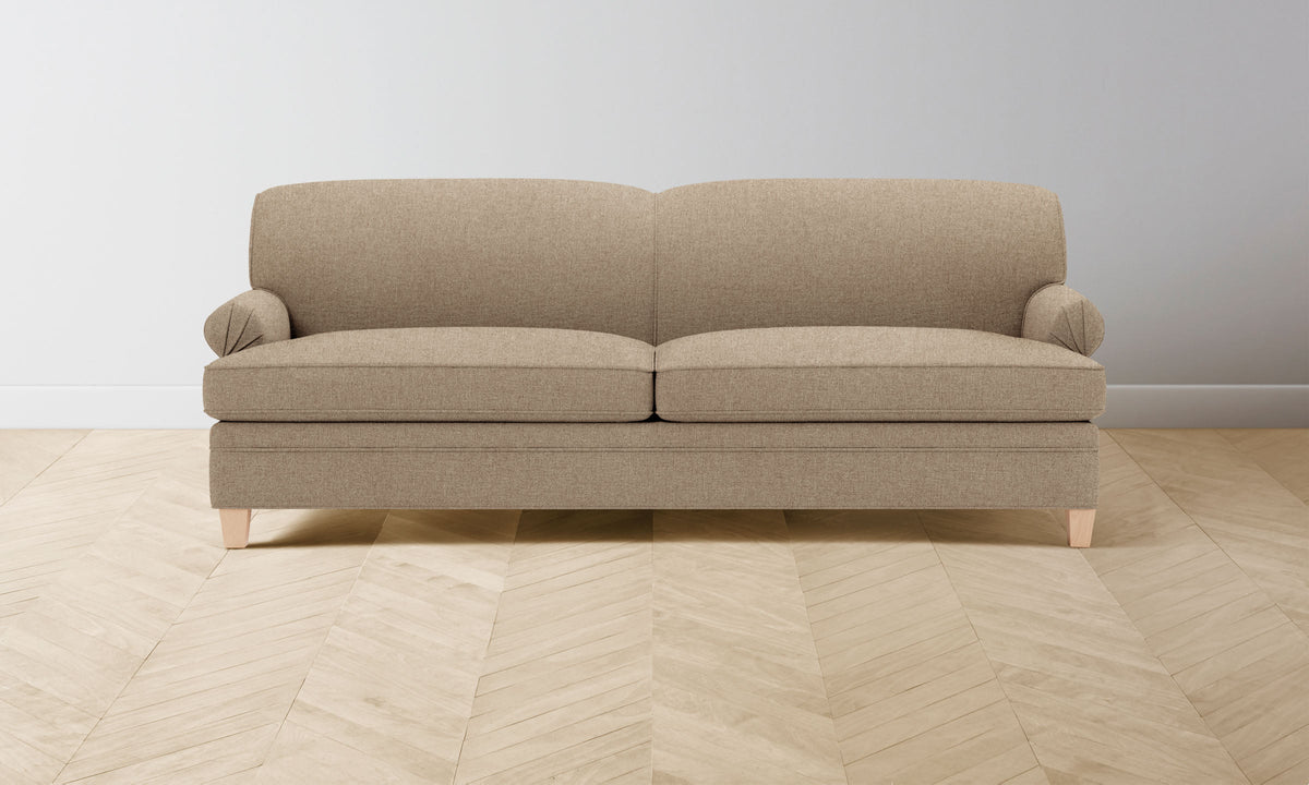 The Carmine Sofa - Italian Brushed Wool Fox
