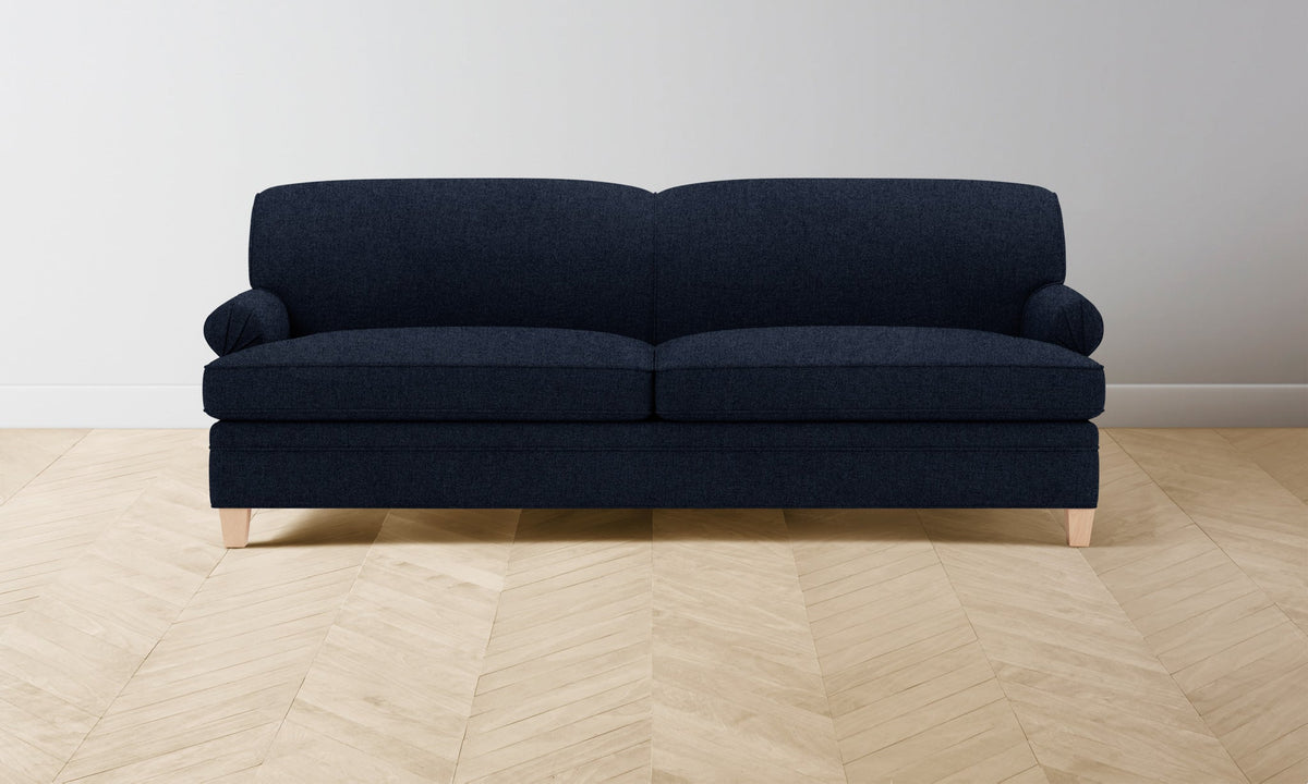 The Carmine Sofa - Italian Brushed Wool Harbor