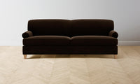 The Carmine Sofa - Mohair Chocolate