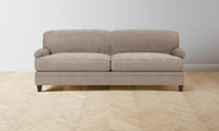 The Carmine Sofa - Nubuck Leather Fawn