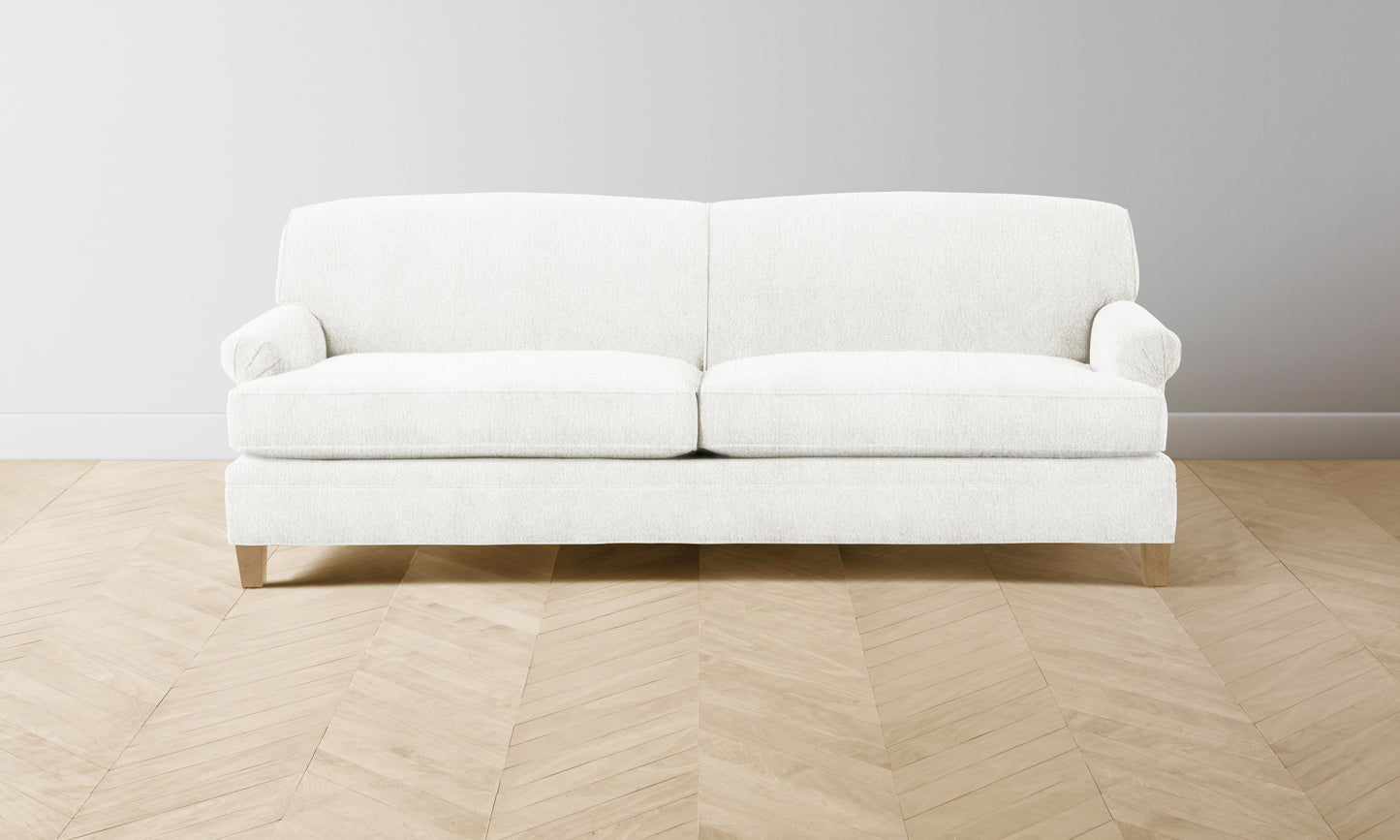 The Carmine Sofa - Performance Bouclé Polar