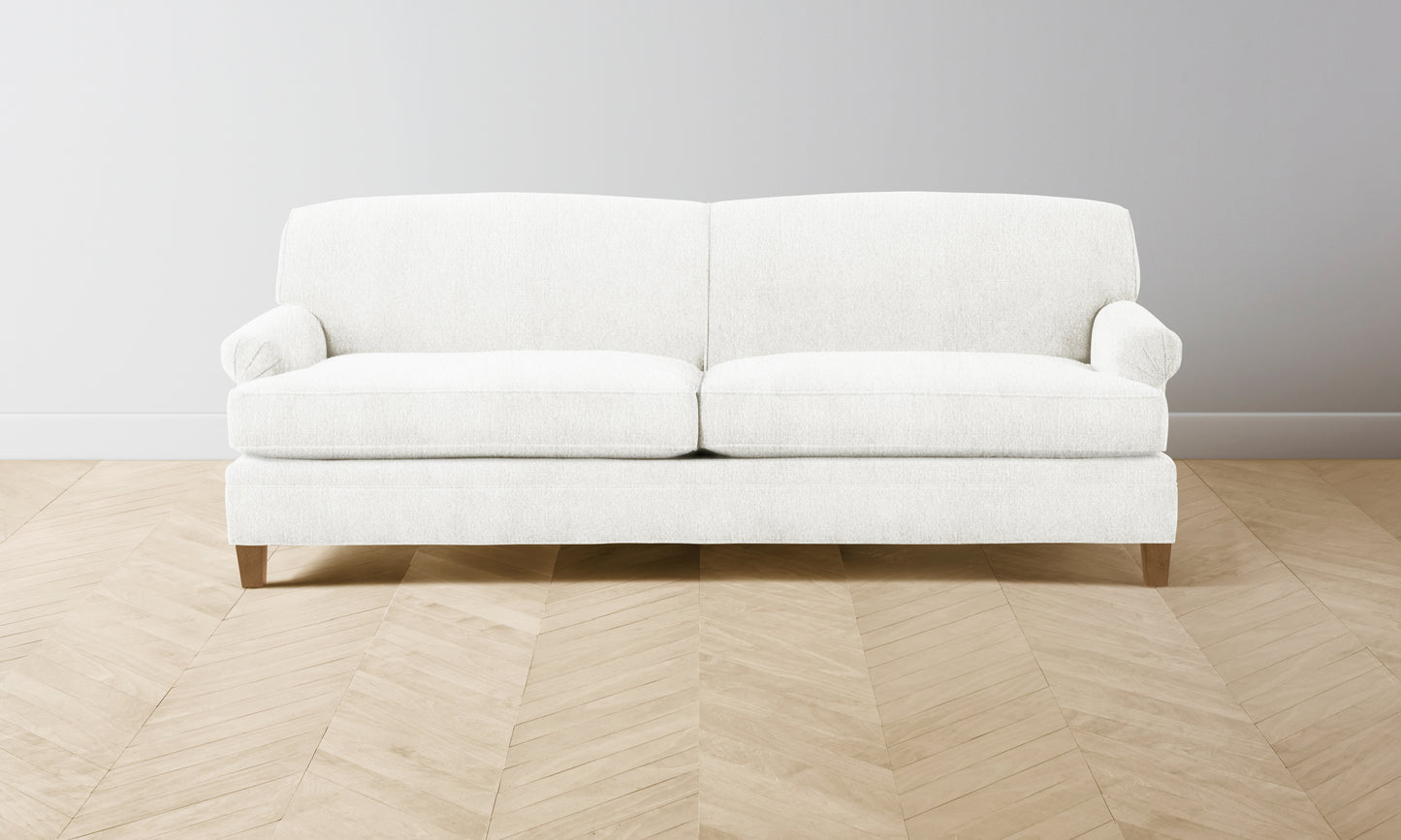 The Carmine Sofa - Performance Bouclé Polar