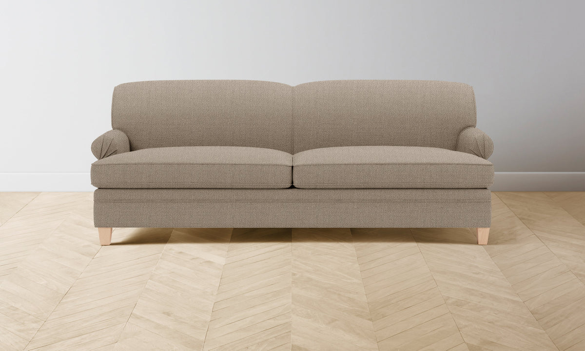 The Carmine Sofa - Performance Textural Weave Earthen