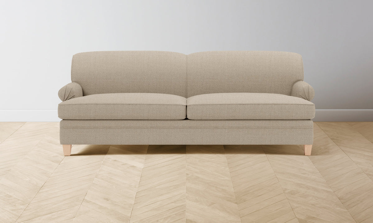 The Carmine Sofa - Performance Textural Weave Savanna