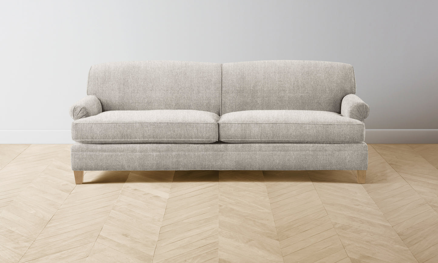 The Carmine Sofa - Performance Tweed Oatmeal