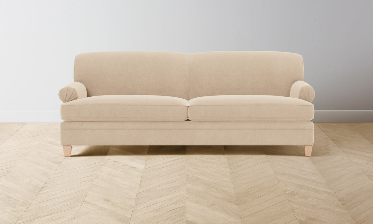 The Carmine Sofa - Performance Velvet Butter