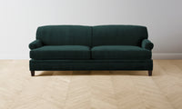 The Carmine Sofa - Performance Velvet Emerald