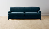 The Carmine Sofa - Performance Velvet Lagoon