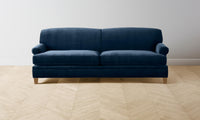 The Carmine Sofa - Performance Velvet Sapphire