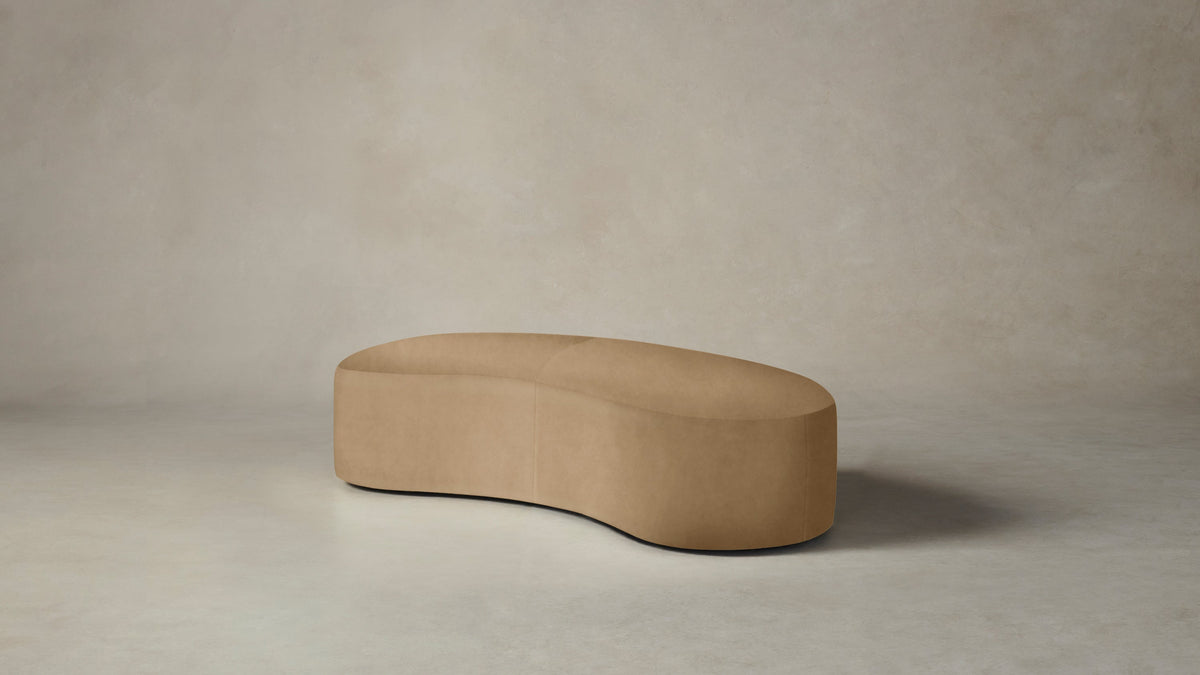 The Chelsea Daybed - Costa Leather Ridge