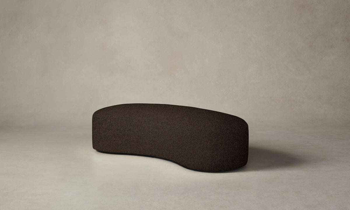 The Chelsea Daybed - Italian Brushed Wool Cocoa