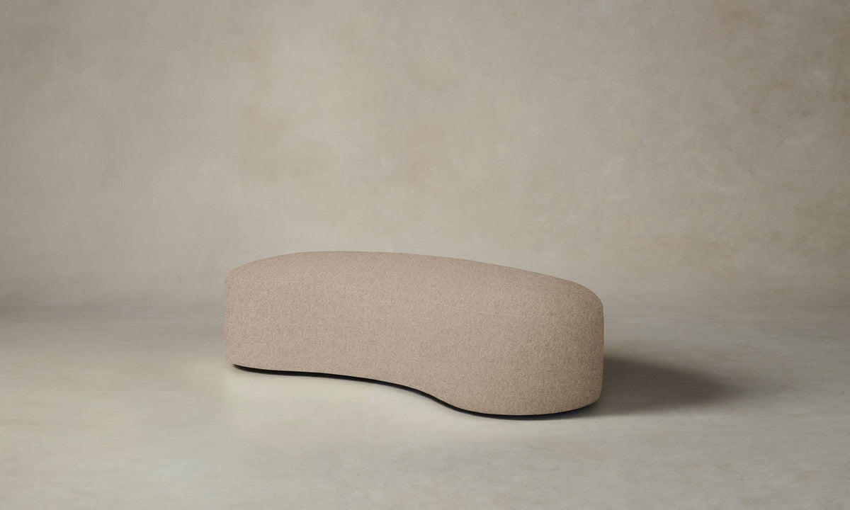 The Chelsea Daybed - Italian Brushed Wool Fox