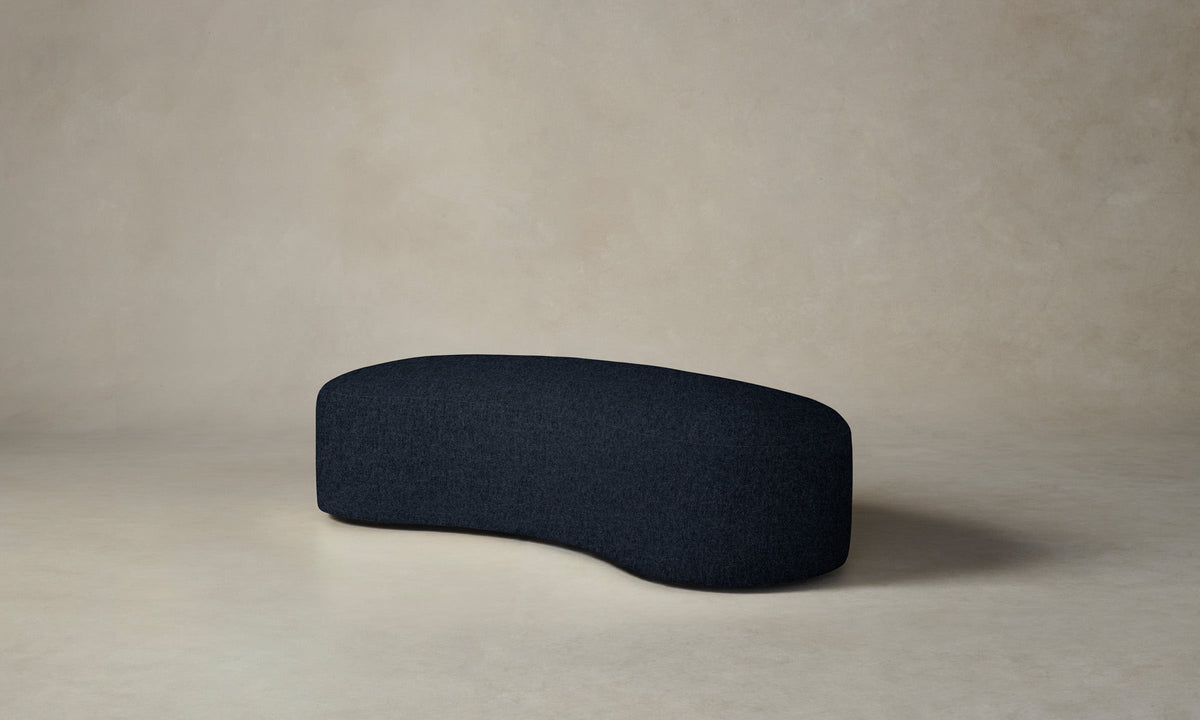The Chelsea Daybed - Italian Brushed Wool Harbor