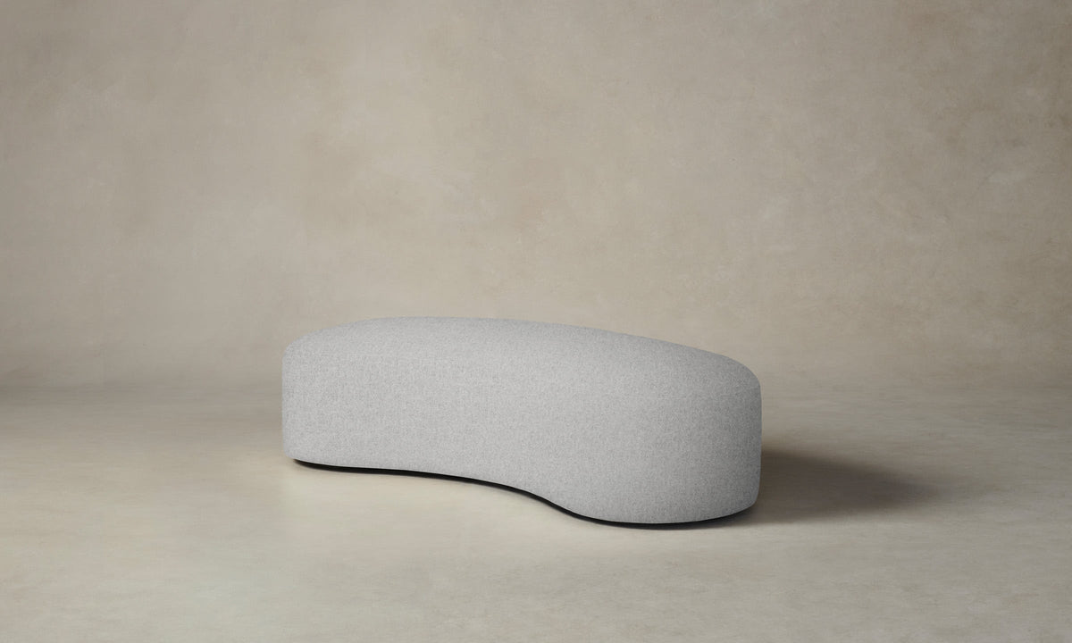 The Chelsea Daybed - Italian Brushed Wool Moon