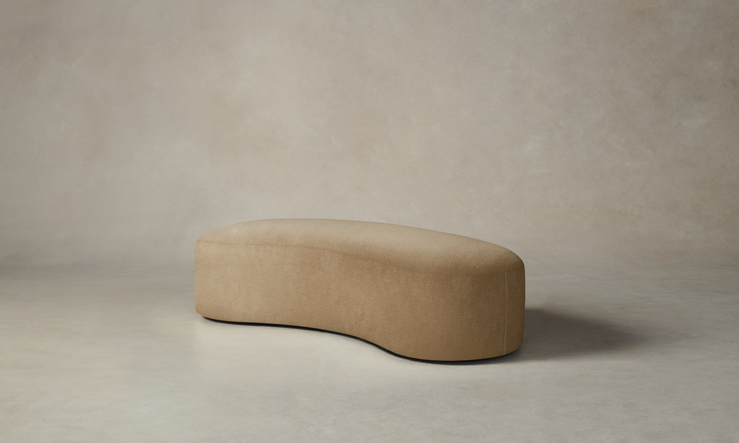 The Chelsea Daybed - Mohair Almond