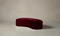 The Chelsea Daybed - Mohair Crimson