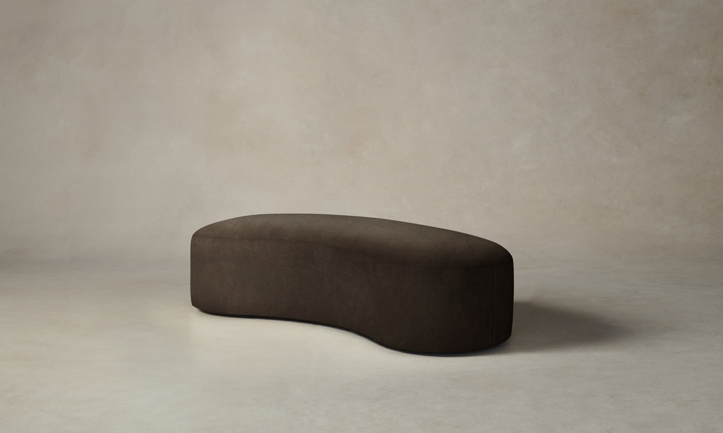 The Chelsea Daybed - Mohair Mink