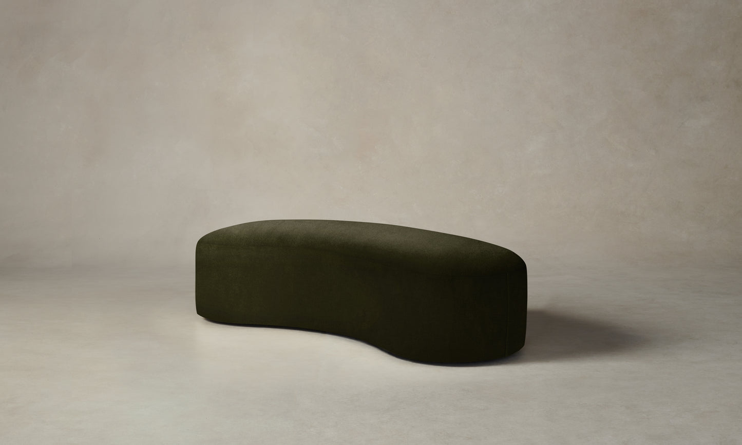 The Chelsea Daybed - Mohair Moss