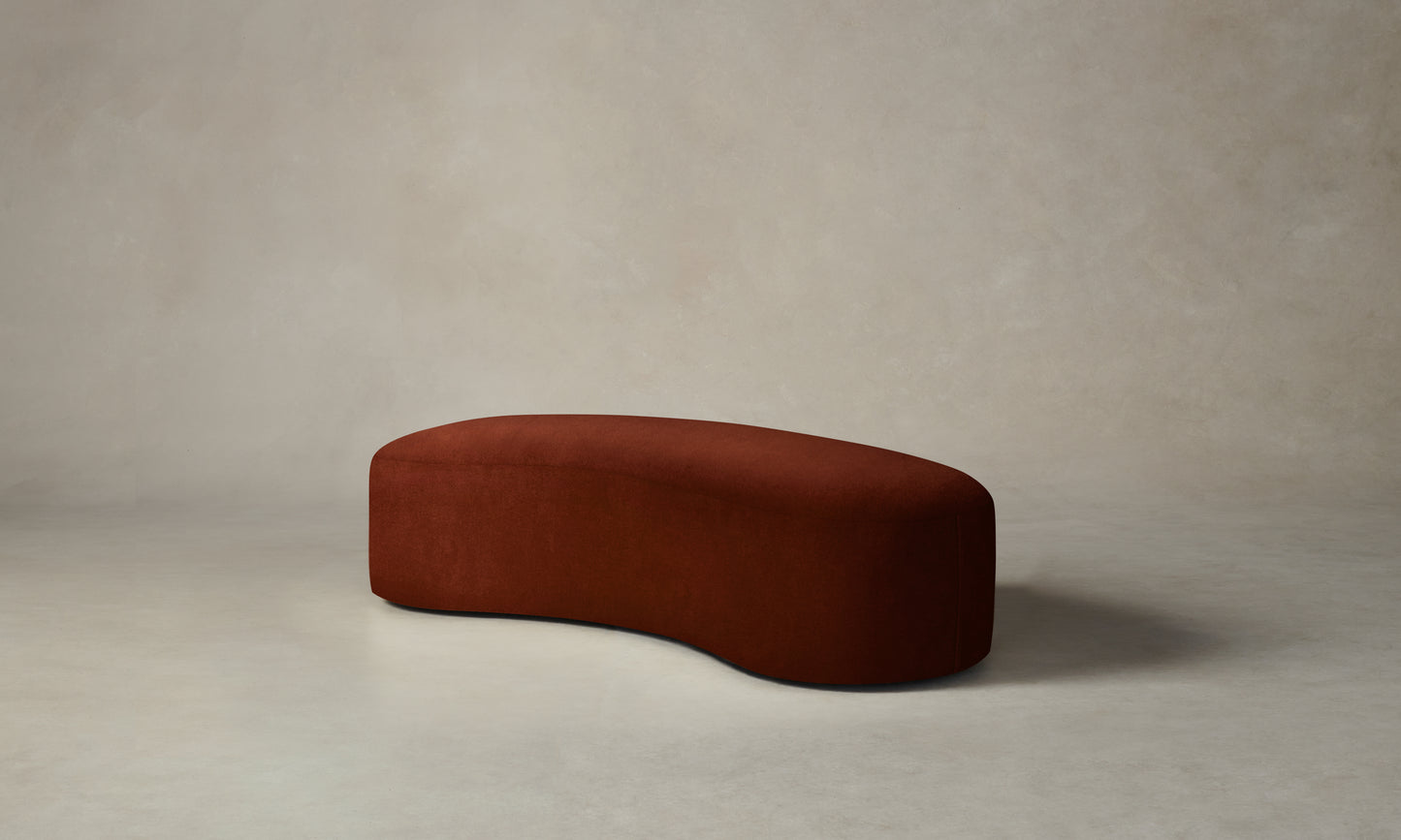 The Chelsea Daybed - Mohair Spice