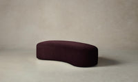 The Chelsea Daybed - Performance Velvet Merlot