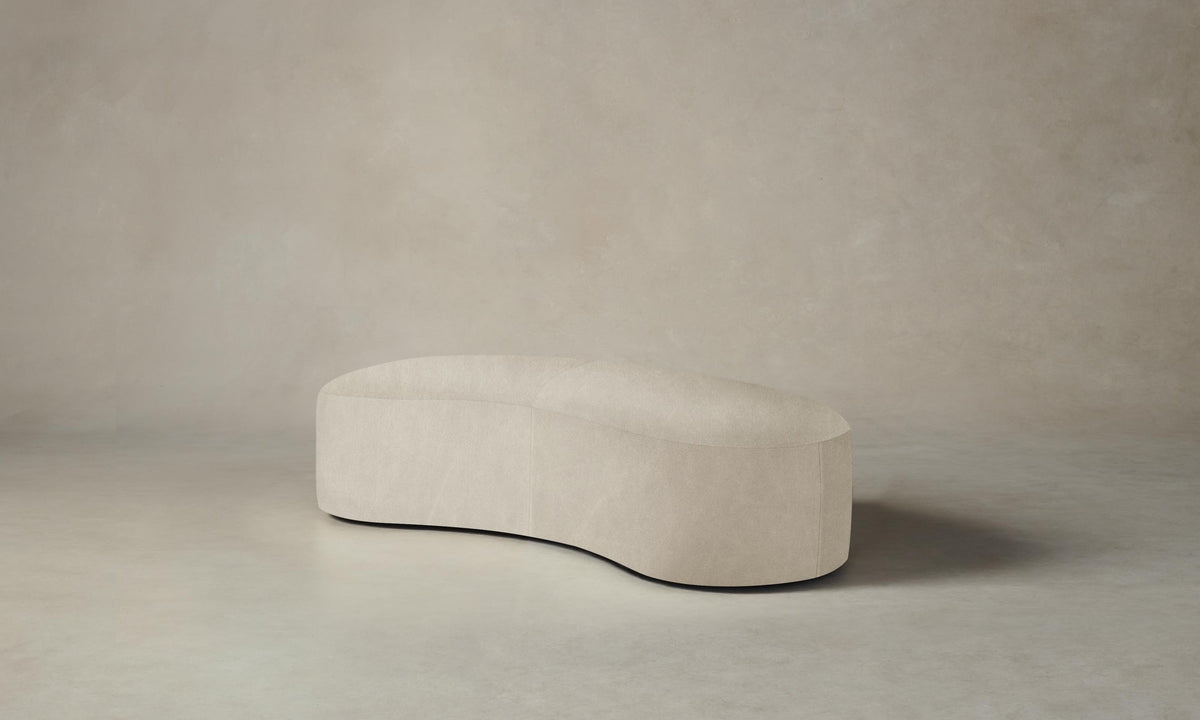 The Chelsea Daybed - Tuscan Leather Bisque