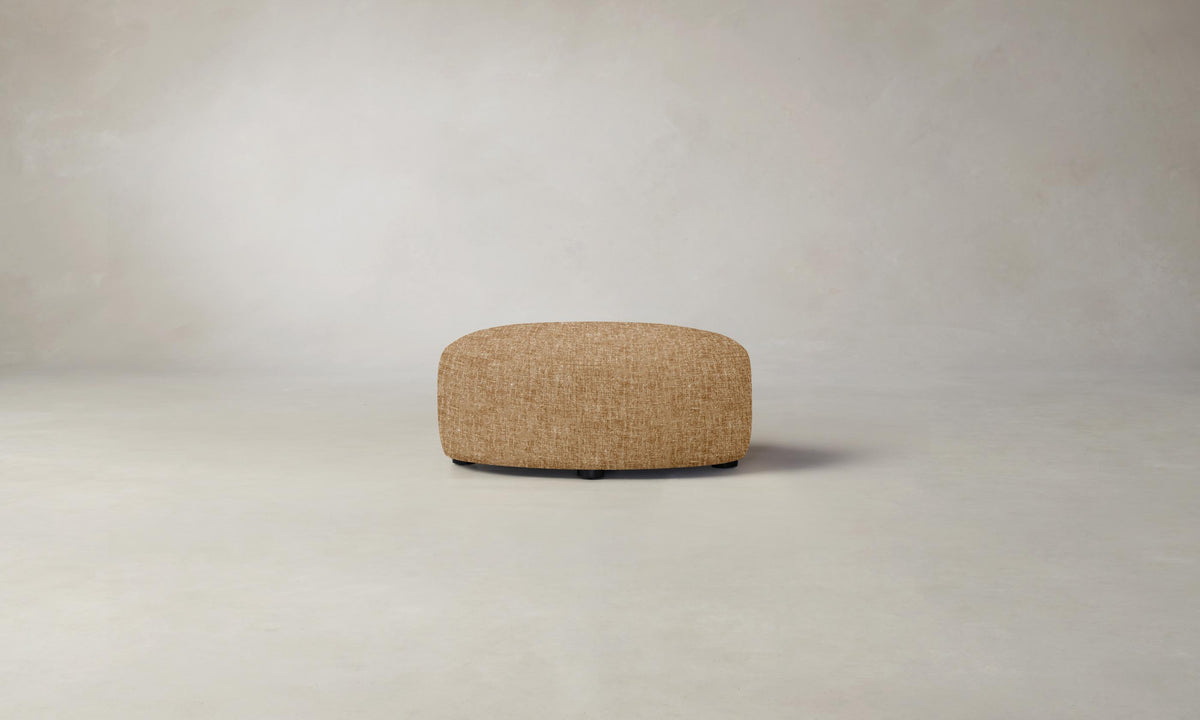 The Chelsea Ottoman - Heritage Belgian Linen Chai
