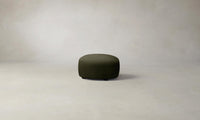 The Chelsea Ottoman - Performance Velvet Olive