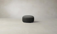 The Chelsea Ottoman - Performance Velvet Slate