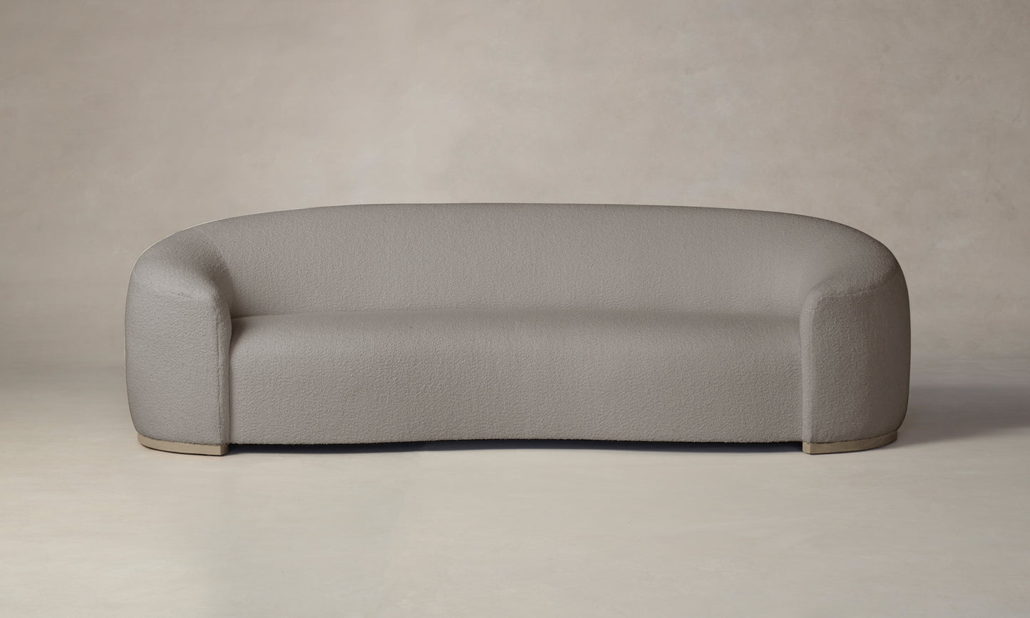 The Chelsea Sofa - Italian Bouclé Fossil