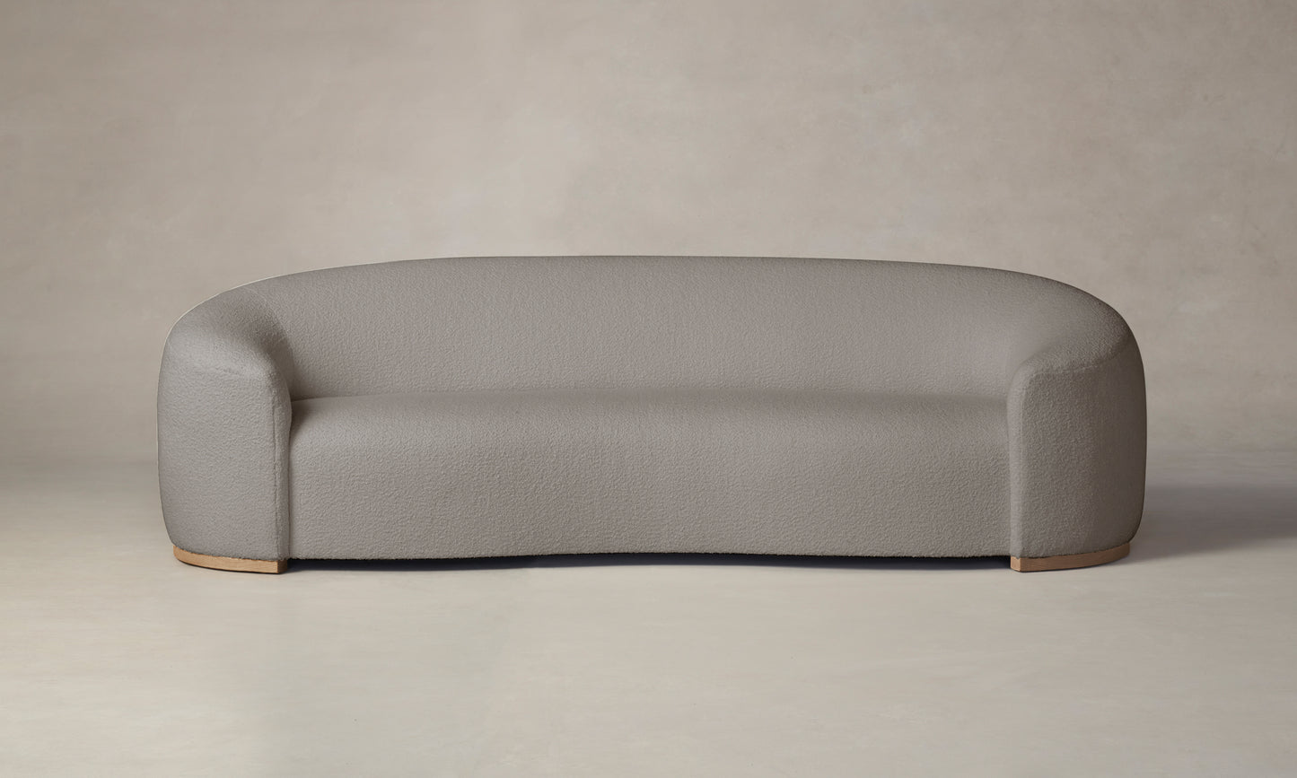 The Chelsea Sofa - Italian Bouclé Fossil