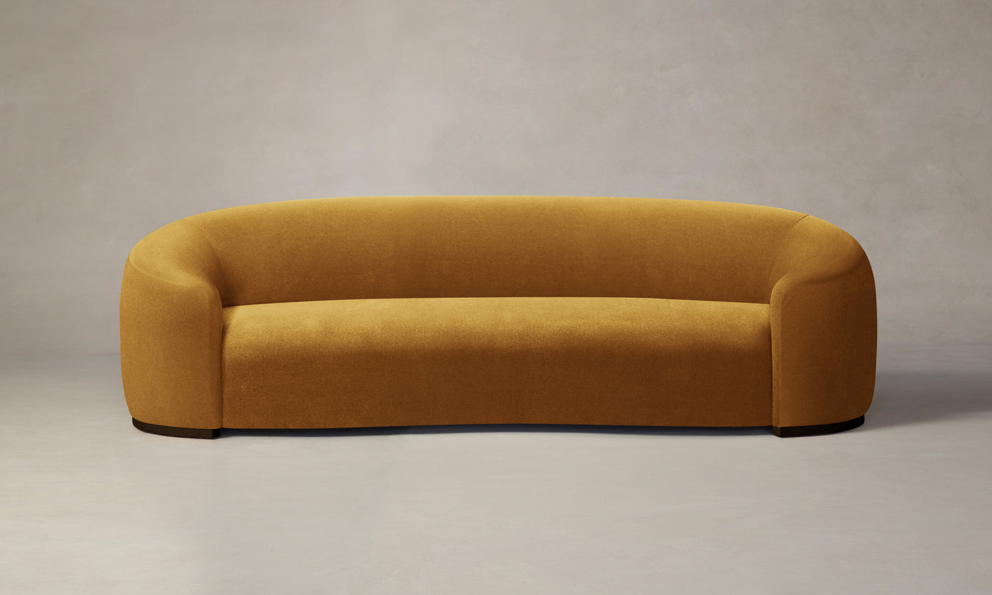 The Chelsea Sofa - Mohair Amber