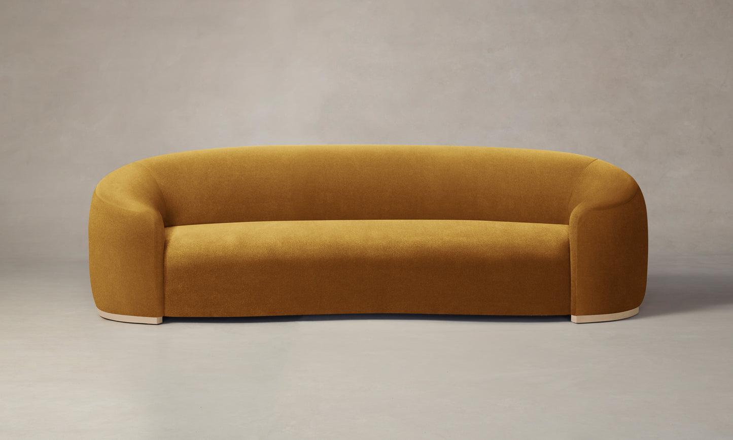 The Chelsea Sofa - Mohair Amber