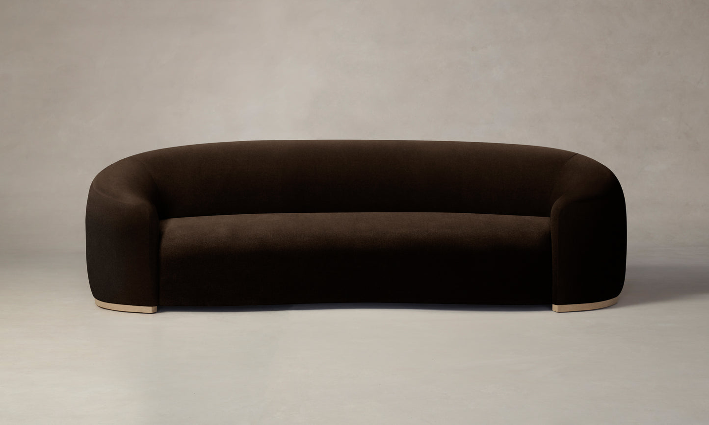 The Chelsea Sofa - Mohair Chocolate