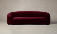 The Chelsea Sofa - Mohair Crimson