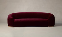 The Chelsea Sofa - Mohair Crimson