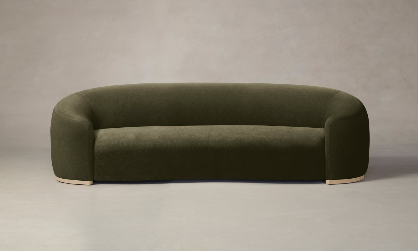 The Chelsea Sofa - Mohair Moss