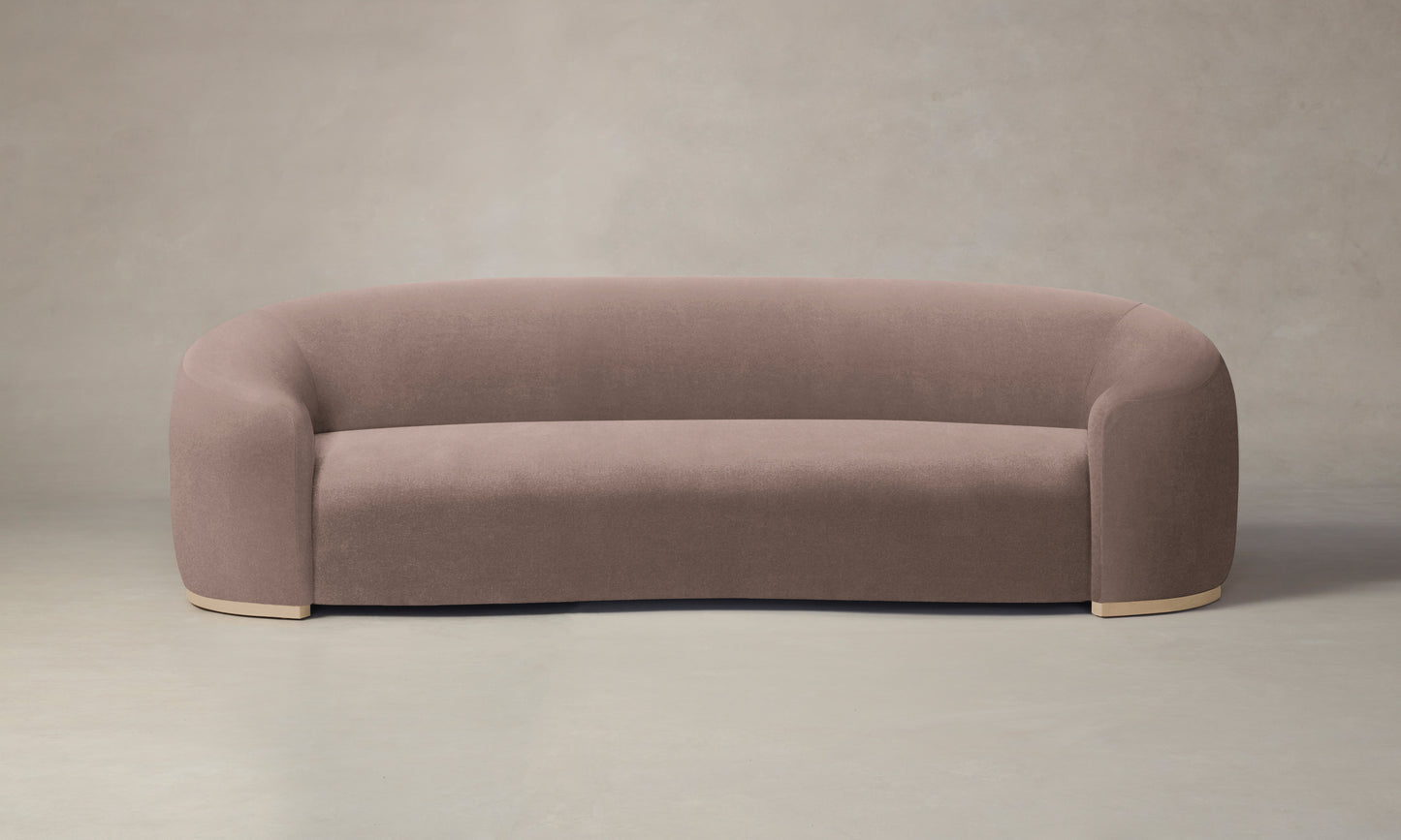 The Chelsea Sofa - Mohair Peony