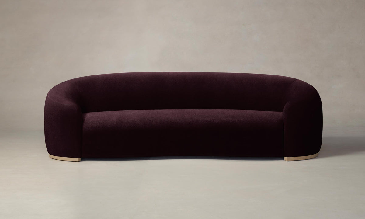 The Chelsea Sofa - Performance Velvet Cabernet