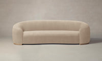 The Chelsea Sofa - Performance Velvet Taupe