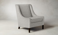 The Chrystie Chair - Belgian Linen Agate