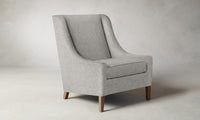 The Chrystie Chair - Belgian Linen Agate