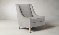 The Chrystie Chair - Belgian Linen Agate